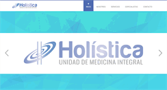 Desktop Screenshot of holisticamedicina.com